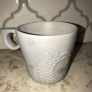 STARBUCKS 2016 SIREN MERMAID EMBOSSED 12oz COFFEE MUG